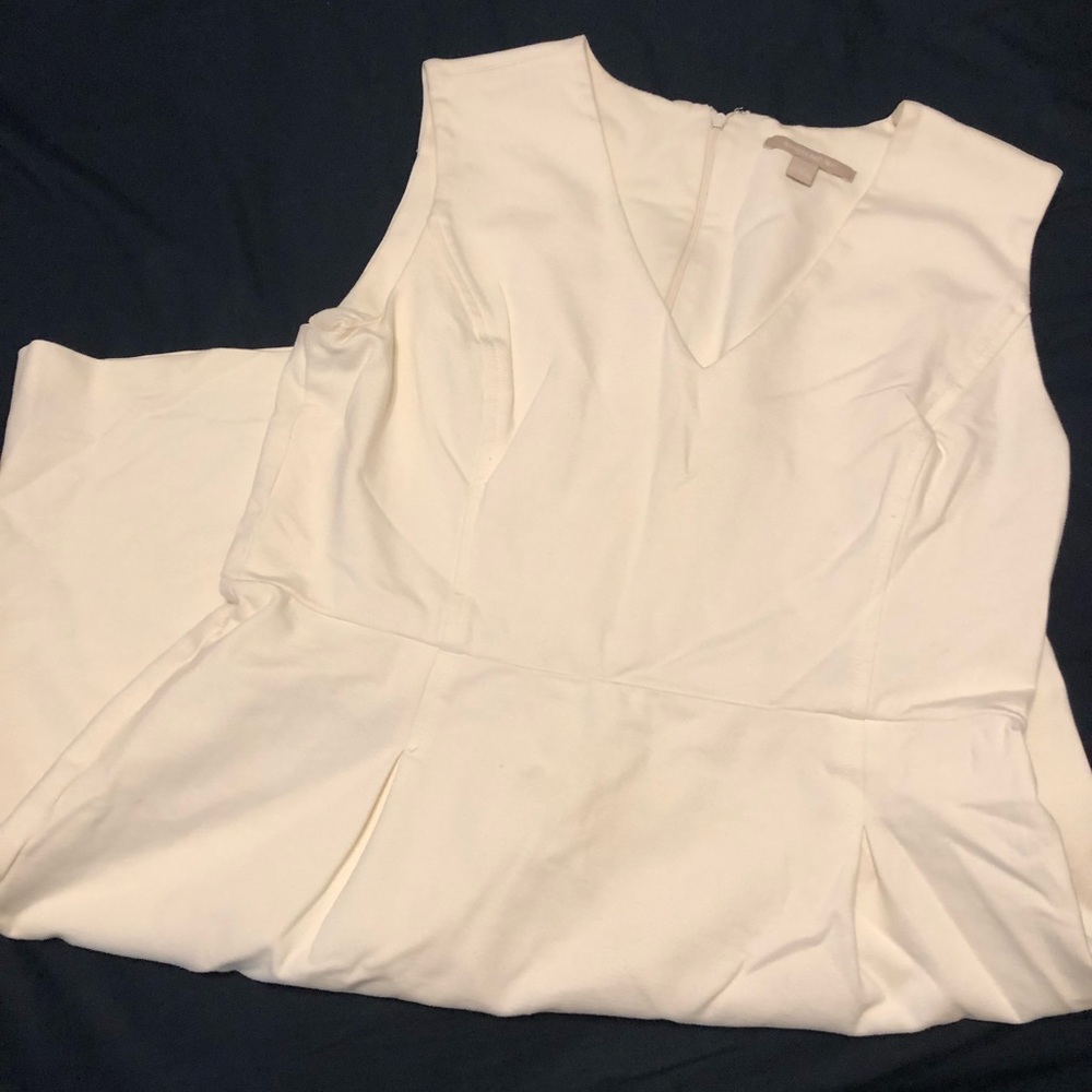 Banana Republic white dress
